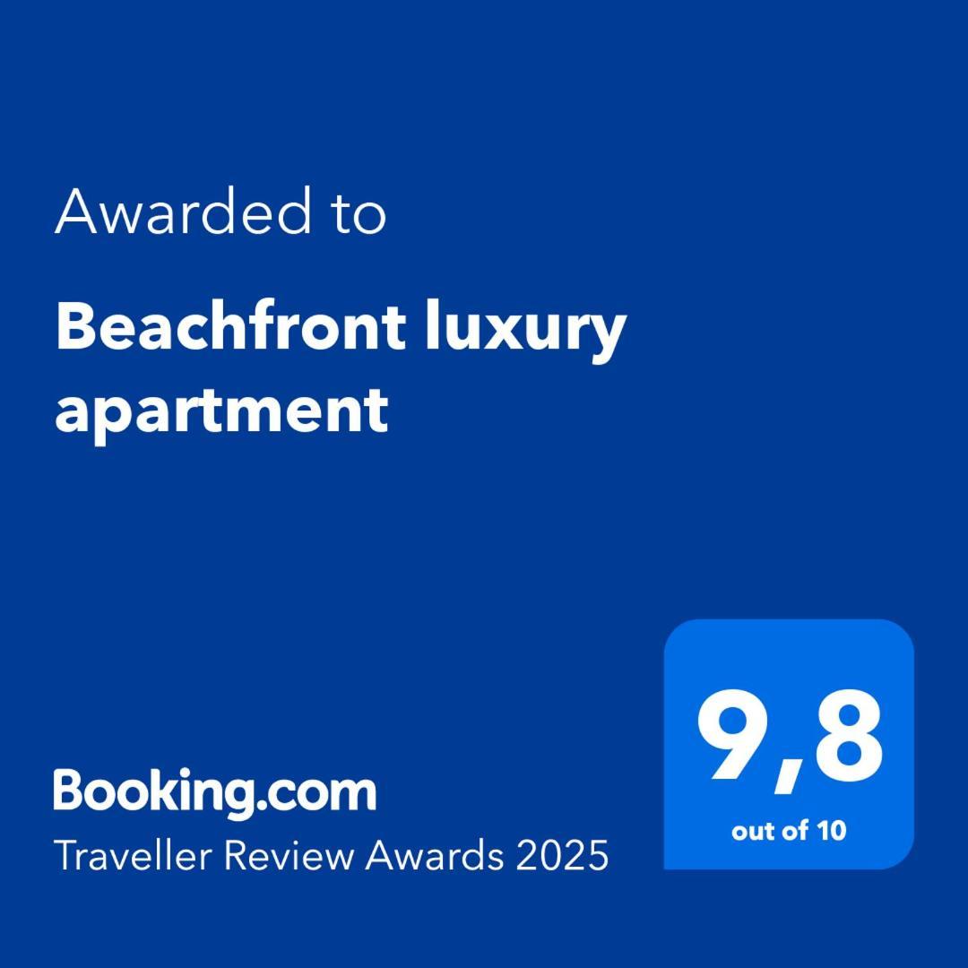 Beachfront Luxury Apartment ブドヴァ エクステリア 写真